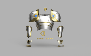 Garen's Armour [3D Print Files] 3D Files cosplay DangerousLadies