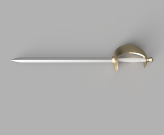 Gilbert's Rapier [3D Print Files] 3D Files cosplay DangerousLadies