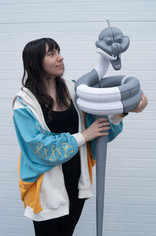 Gloriosa's Snake Staff [3D Printed Kit] 3D Printed Kit cosplay DangerousLadies