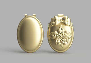 Goldenertraum Pocket Mirror [3D Print Files] 3D Files cosplay DangerousLadies