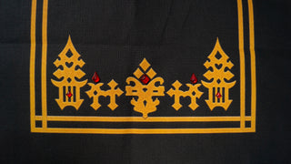 G'raha Tia Scarf and Tabard Fabric with Gems