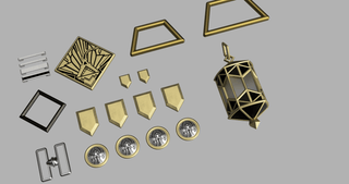 Gustave's Accessories [3D Print Files] 3D Files cosplay DangerousLadies