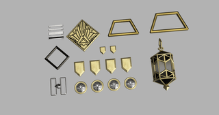 Gustave's Accessories [3D Print Files] 3D Files cosplay DangerousLadies