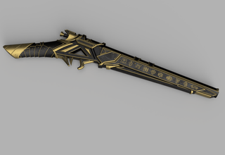 Gustave's Noahram Sword and Pistol [3D Print Files] 3D Files cosplay DangerousLadies