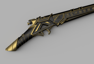 Gustave's Noahram Sword and Pistol [3D Print Files] 3D Files cosplay DangerousLadies