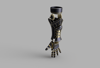Gustave's Prosthetic Arm [3D Print Files] 3D Files cosplay DangerousLadies