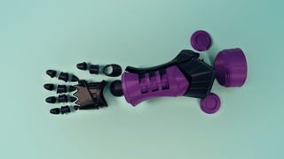 Gustave's Prosthetic Arm [3D Printed Kit] 3D Printed Kit cosplay DangerousLadies