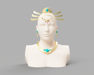 Gyokuyou's Jewelry [3D Print Files] 3D Files cosplay DangerousLadies