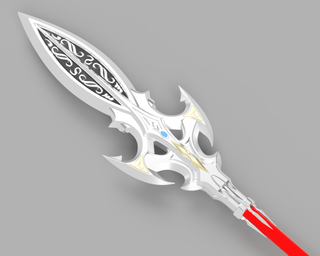 Halone's Spear of the Fury [3D Print Files] 3D Files cosplay DangerousLadies