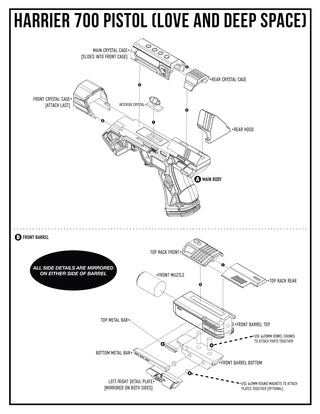 Harrier 700 [3D Printed Kit] 3D Printed Kit cosplay DangerousLadies