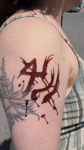 Hawke's Blood Sigil Tattoos Tattoos cosplay DangerousLadies