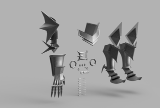 Hawke's Mage Mantle of the Champion Armour [3D Print Files] 3D Files cosplay DangerousLadies