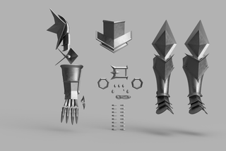 Hawke's Mage Mantle of the Champion Armour [3D Print Files] 3D Files cosplay DangerousLadies