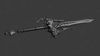 Heavy Metal Great Sword [3D Print Files] 3D Files cosplay DangerousLadies