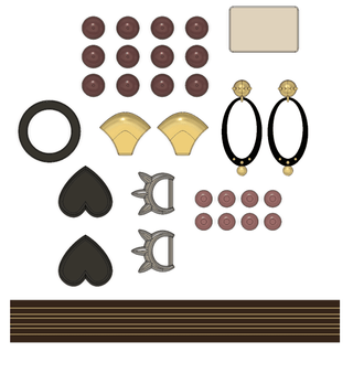 Hilda's Timeskip Accessories Kit Cast Kit cosplay DangerousLadies