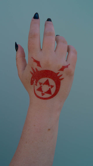 Homunculus Ouroboros Tattoo Tattoos cosplay DangerousLadies