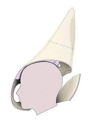 Hornet's Mask [3D Print Files] 3D Files cosplay DangerousLadies