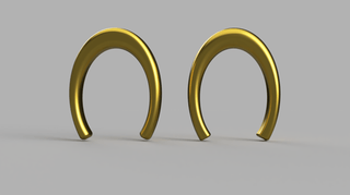 Horse Girls' Tracen Academy Bow Brooch [3D Print Files] 3D Files cosplay DangerousLadies