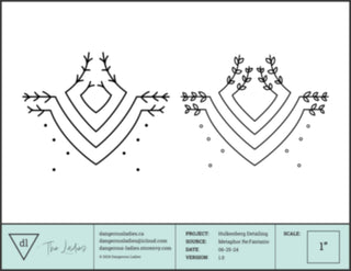 Hulkenberg Breastplate Detailing [Digital Pattern] Embroidery + Patterns cosplay DangerousLadies