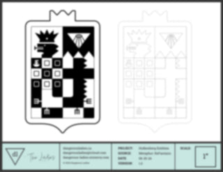 Hulkenberg Heraldry Embroidery [Digital Pattern] Embroidery + Patterns cosplay DangerousLadies