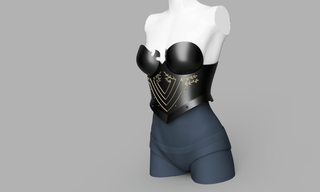 Hulkenberg's Breastplate [3D Print Files] 3D Files cosplay DangerousLadies