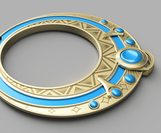 Iuno's Moonring [3D Print Files] 3D Files cosplay DangerousLadies