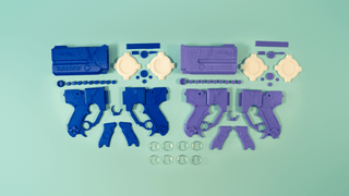 Jeanne's All For One Pistols Kit 3D Printed Kit cosplay DangerousLadies