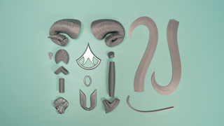 Jester's Accessories [3D Printed Kit] 3D Printed Kit cosplay DangerousLadies