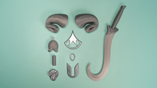 Jester's Accessories [3D Printed Kit] 3D Printed Kit cosplay DangerousLadies