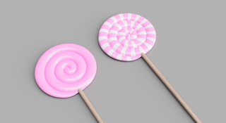 Jester's Lollipop [3D Print Files] 3D Files cosplay DangerousLadies