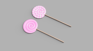 Jester's Lollipop [3D Print Files] 3D Files cosplay DangerousLadies