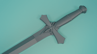 Joshua Rosfield's Sword [3D Printed Kit] 3D Printed Kit cosplay DangerousLadies