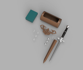 Jote's Accessories Kit [3D Print Files] 3D Files cosplay DangerousLadies