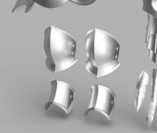 Julien Davinos' Armour [3D Print Files] 3D Files cosplay DangerousLadies
