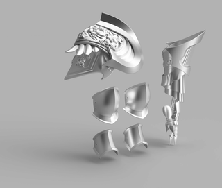 Julien Davinos' Armour [3D Print Files] 3D Files cosplay DangerousLadies