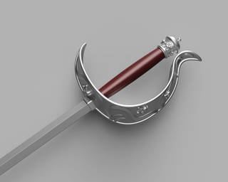 Julien Davinos' Rapier [3D Print Files] 3D Files cosplay DangerousLadies