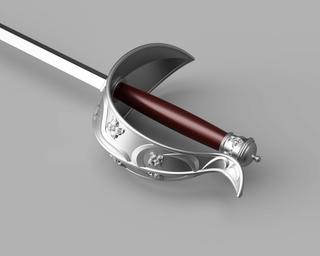 Julien Davinos' Rapier [3D Print Files] 3D Files cosplay DangerousLadies