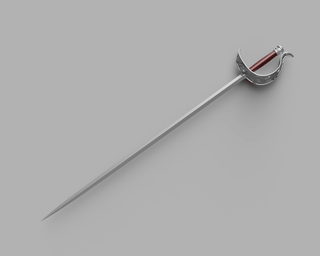 Julien Davinos' Rapier [3D Print Files] 3D Files cosplay DangerousLadies