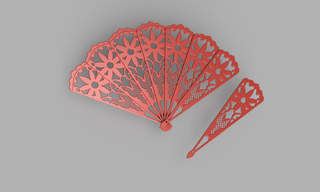 Junah's Fan [3D Print Files] 3D Files cosplay DangerousLadies