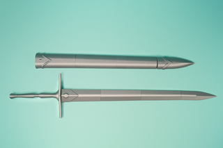 Junpei's Sword [3D Printed Kit]