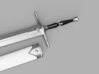 Junpei's Sword [3D Print Files] 3D Files cosplay DangerousLadies