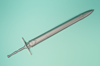 Junpei's Sword [3D Printed Kit] cosplay DangerousLadies