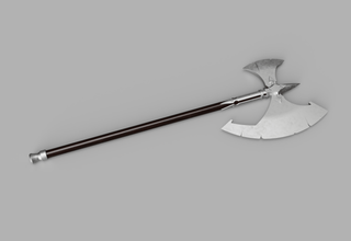 Karlach's Axe [3D Print Files] 3D Files cosplay DangerousLadies