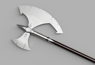 Karlach's Axe [3D Print Files] 3D Files cosplay DangerousLadies