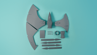 Karlach's Axe [Ready - To - Ship] 3D Printed Kit cosplay DangerousLadies