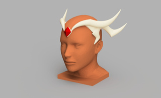 Keyleth's Antler Tiara [3D Print Files] 3D Files cosplay DangerousLadies