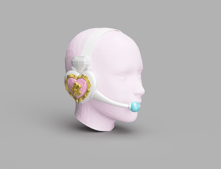 Kimi to Idol Pretty Cure Headset [3D Print Files] 3D Files cosplay DangerousLadies