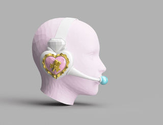 Kimi to Idol Pretty Cure Headset [3D Print Files] 3D Files cosplay DangerousLadies