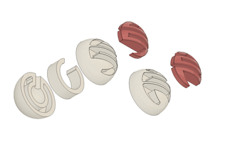 Kinosaki's Earrings [3D Print Files] 3D Files cosplay DangerousLadies