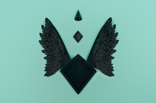 Knights Moralis' Winged Cap [3D Printed Kit] 3D Printed Kit cosplay DangerousLadies